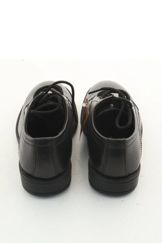 Pantofelki czarne skóra