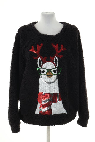Bluza świąteczna czarna