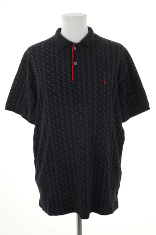 Koszulka granatowa wzorek