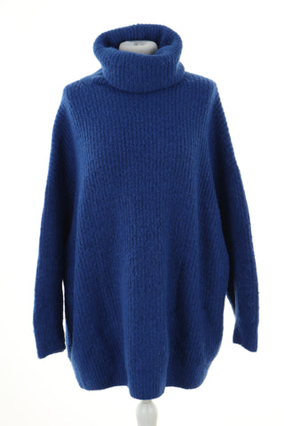 Sweter golf niebieski