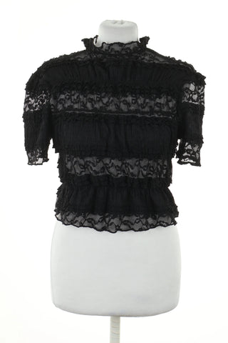Schwarze Bluse