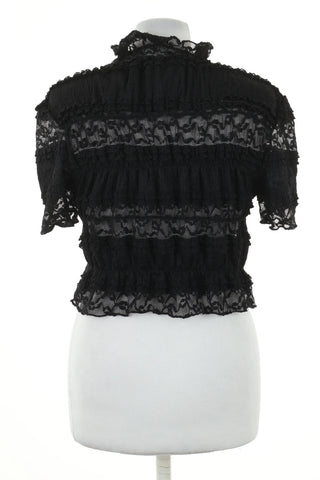 Schwarze Bluse