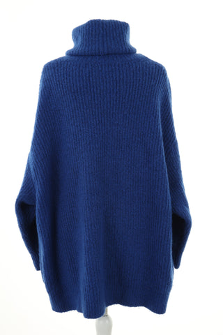 Sweter golf niebieski