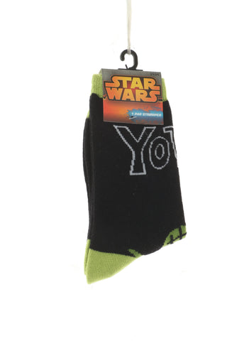 Skarpetki czarne wzorek