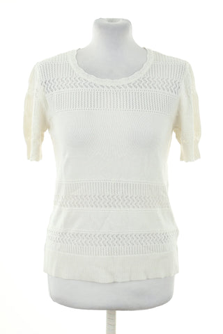 Bluzka sweterkowa biała