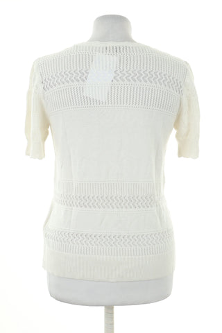 Bluzka sweterkowa biała