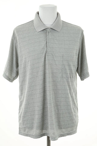 Gray checkered T-shirt