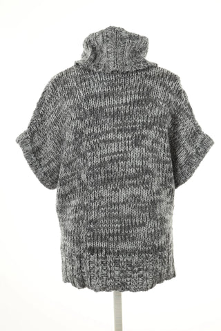 Kamizelka sweterkowa szara