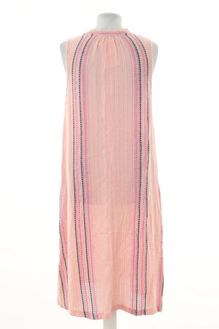 Pink striped dress