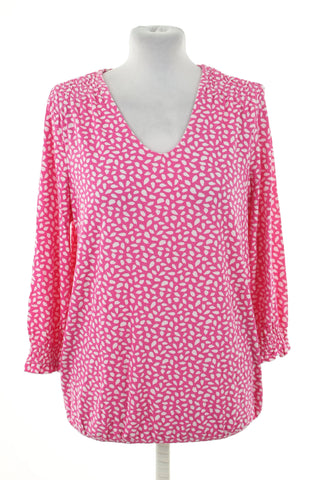 Bluzka różowa wzorek