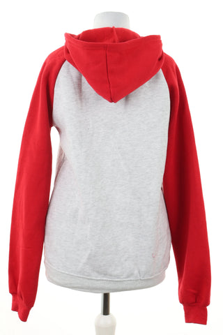 Gray-red sweatshirt