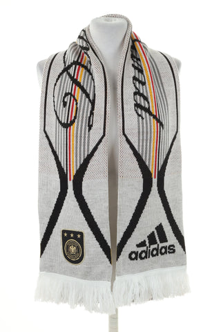 Szalik biały wzorek