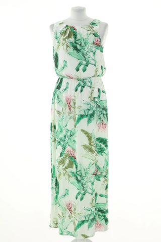 White dress leaves