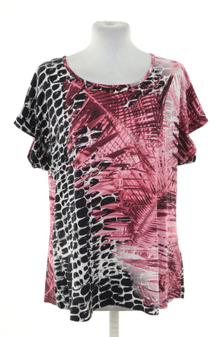 Bluzka różowa wzorek