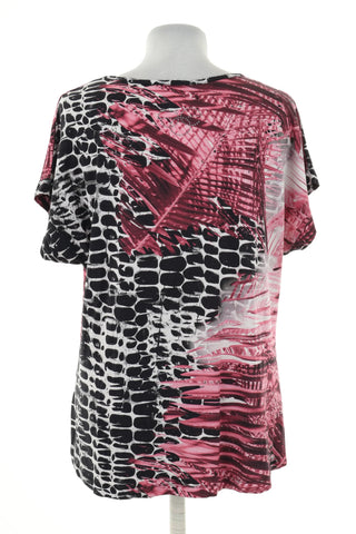 Bluzka różowa wzorek