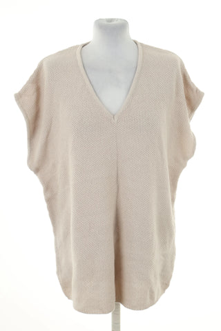 Kamizelka sweterkowa beżowa