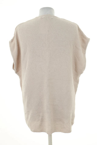 Kamizelka sweterkowa beżowa