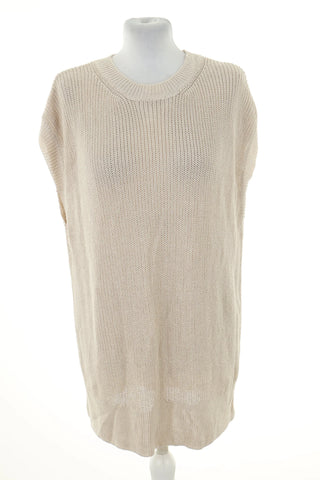 Kamizelka sweterkowa beżowa