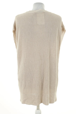 Kamizelka sweterkowa beżowa