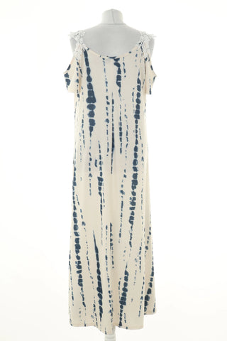Beige dress with pattern