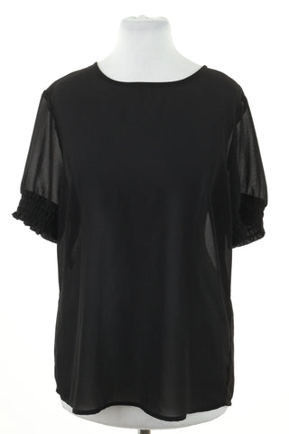 Schwarze Bluse