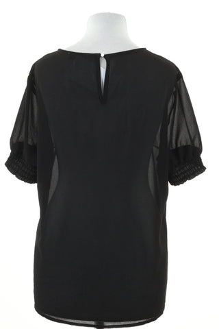 Schwarze Bluse