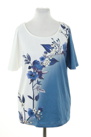 Bluzka biało niebieska