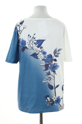 Bluzka biało niebieska