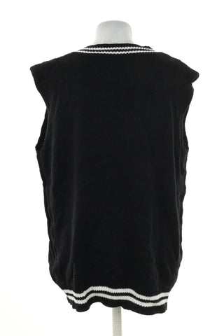 Kamizelka sweterkowa czarna