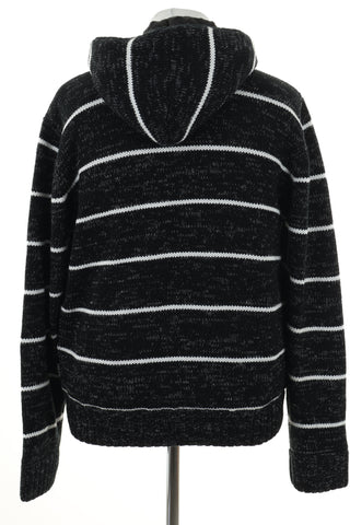 Kurtko sweter czarny paski