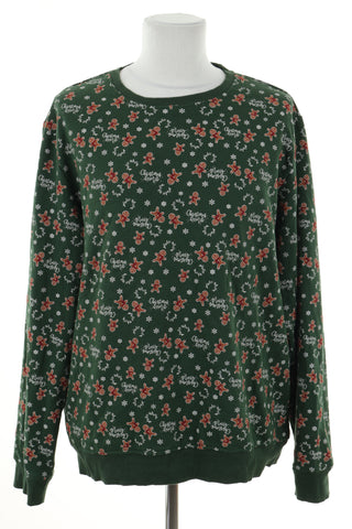 Bluza zielona wzorek