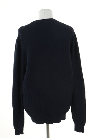Sweter granatowy