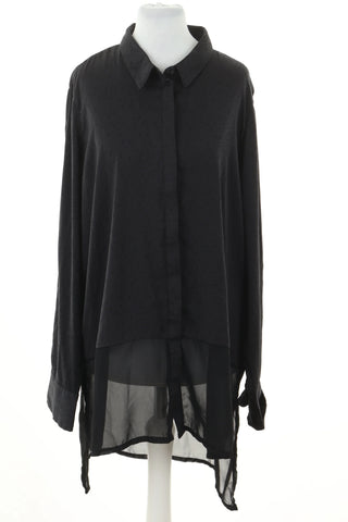 Schwarze Bluse