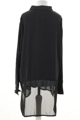Schwarze Bluse