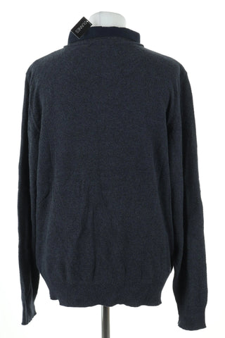 Sweter granatowy - fajneciuchy24.pl