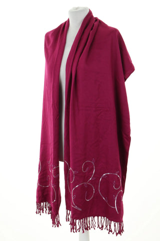 Fuchsia scarf