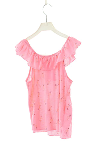 Rosa Bluse mit Flamingos