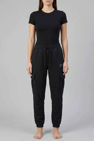Czarne Spodnie Cargo Damskie Nike Sportswear