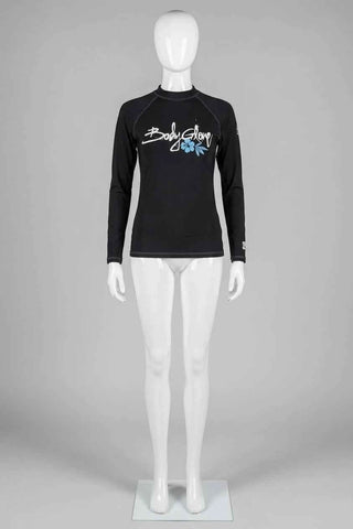 Damska koszulka surfingowa Body Glove czarna