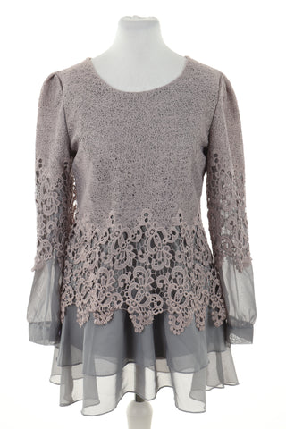 Tunika beżowo-szara