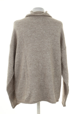 Sweter golf beżowy