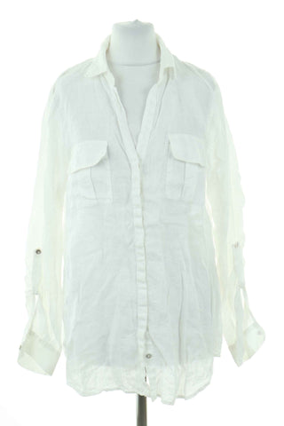 Bluzka biała  100% len