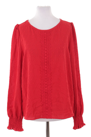 Red blouse