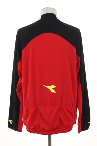 Bluza czarno-czerwona