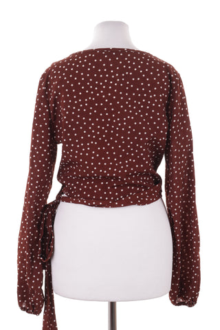 Polka-dot blouse