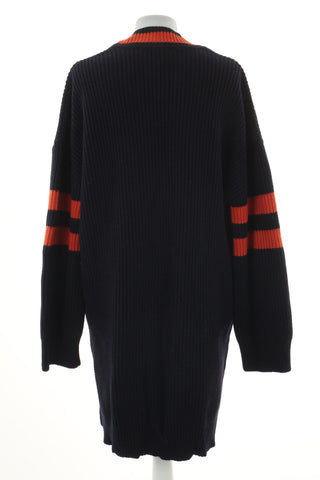 Sweter granatowy
