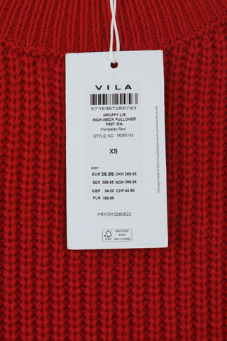 Sweter czerwony
