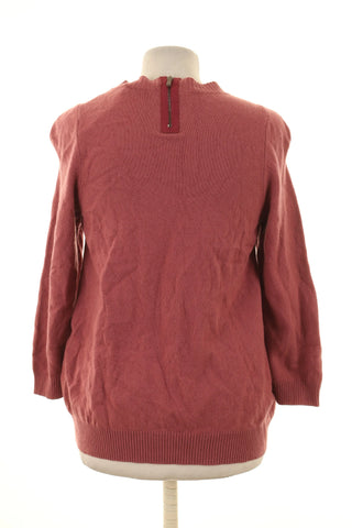 Sweter rózowy 75%wełna, 15%jedwab