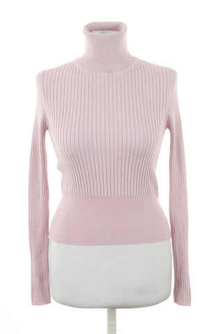 Sweter golf różowy