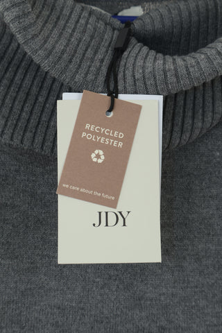 Sweter golf szary